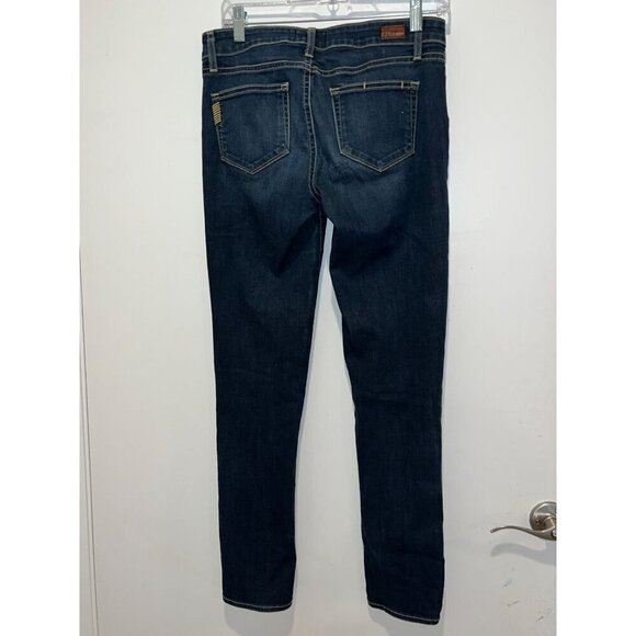 Paige Womens Dark Wash Skyline Skinny Jeans Size 29 - Picture 5 of 11